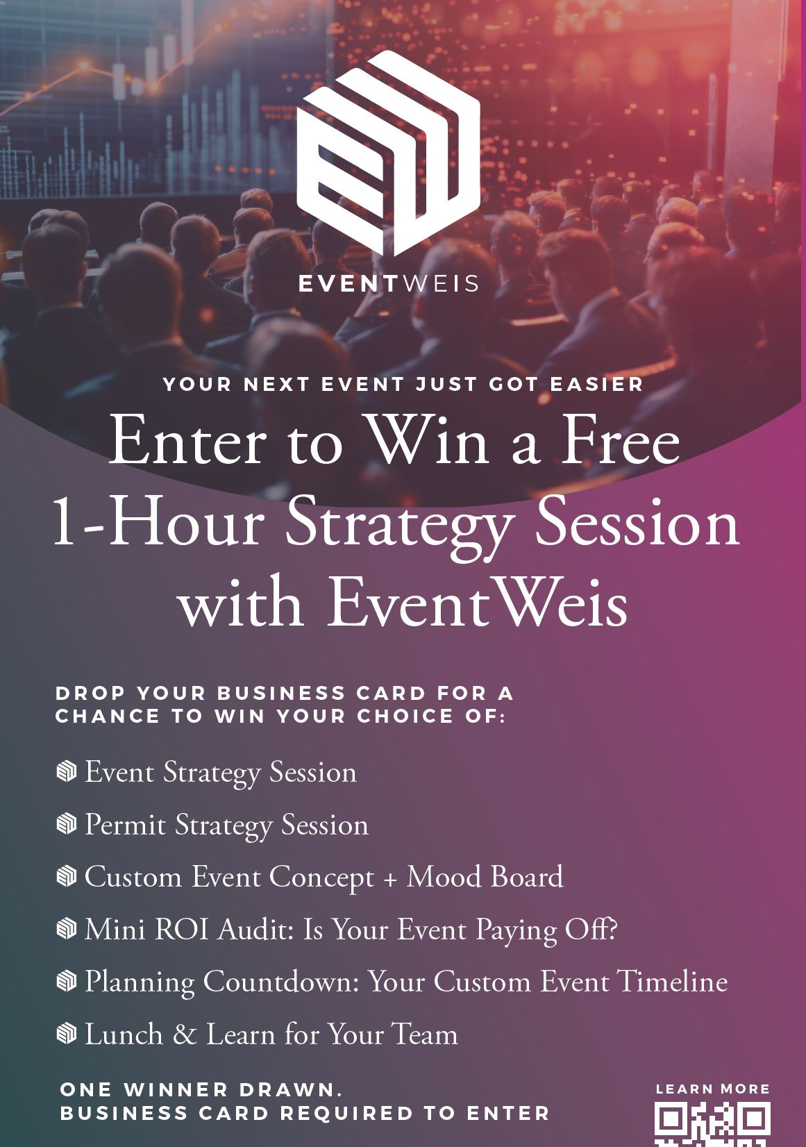 Event Weis promotional banner