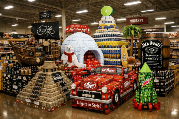 Beverage Store Displays